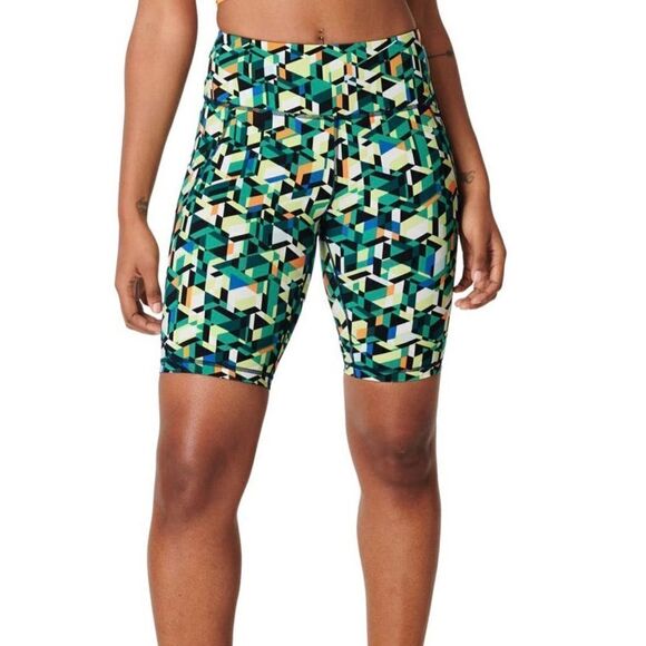 NWT Sweaty Betty Power High-Waisted Pocket Bike Shorts - Size: Small (4-6) - Picture 1 of 11